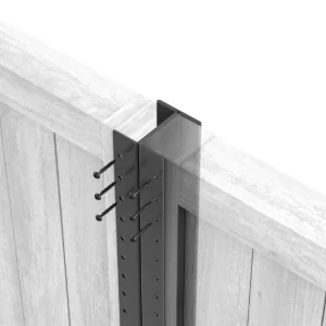 DuraPost® CLASSIC 48MM Fence Post - ANTHRACITE GREY, 2.4M
