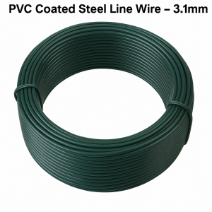 PVC Coated Steel Line Wire – 3.1mm