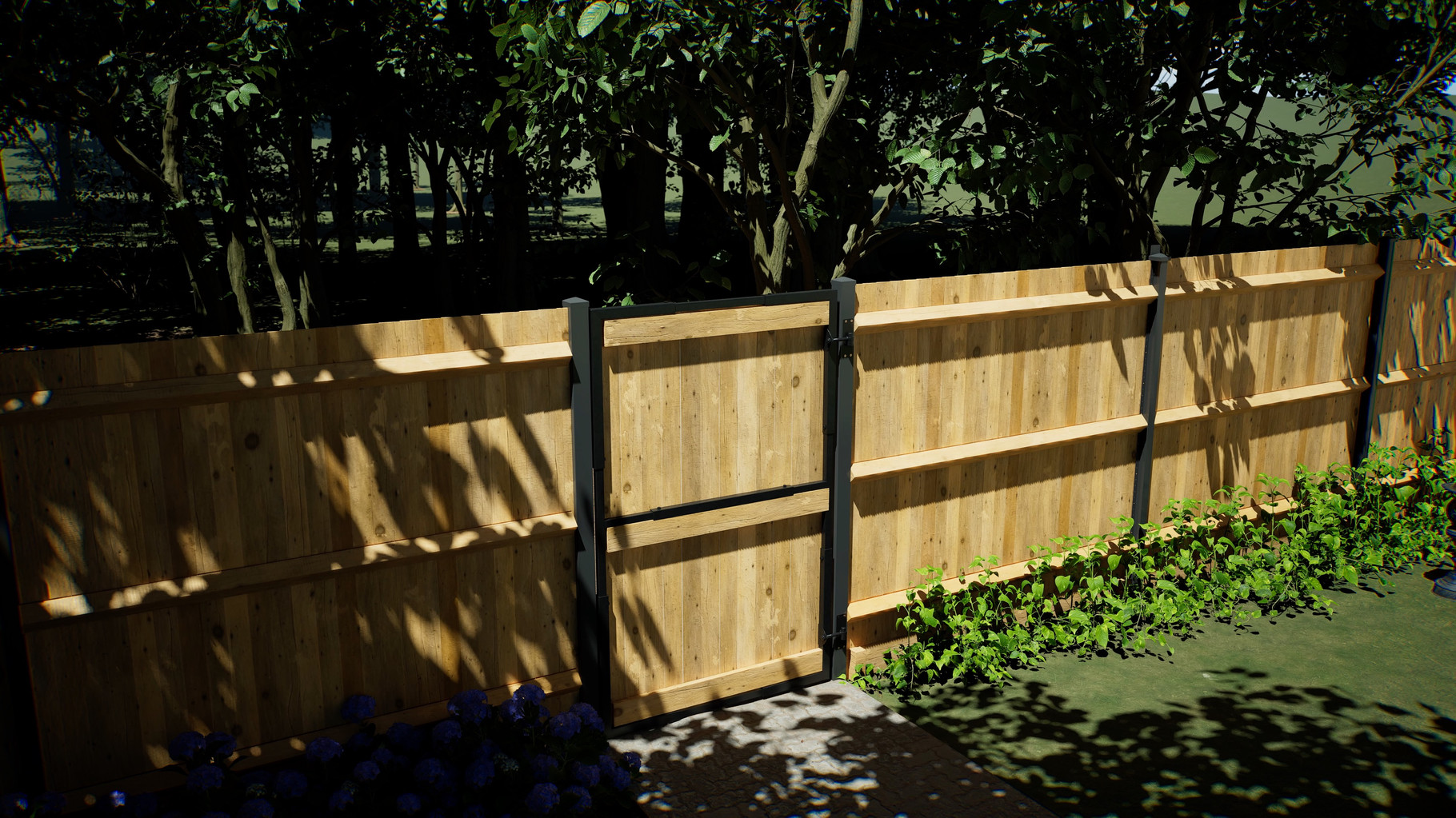 Adjustable Steel Gate Frame Kit - Image 6